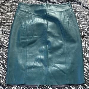 Express Faux Leather Pencil Skirt